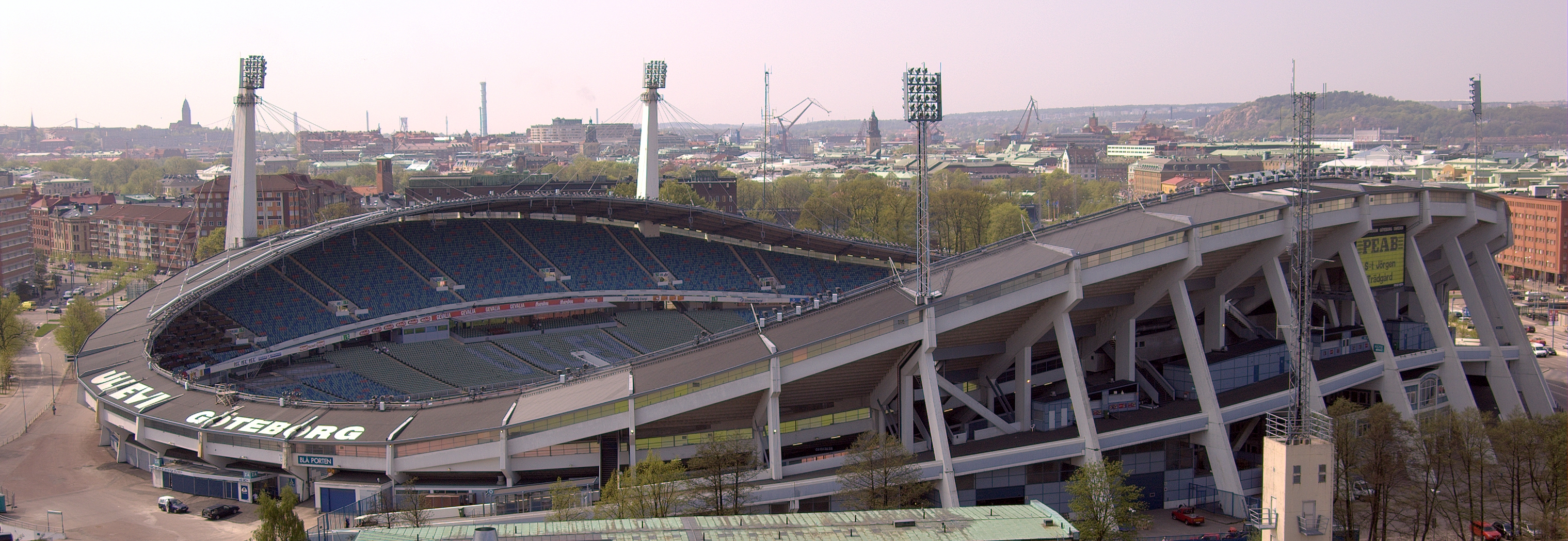 Ullevi Stadium, Göteborg şehrinde bulunan büyük çok amaçlı stadyum